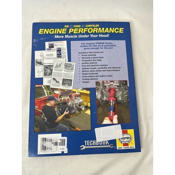 Haynes Techbook Manual 10333 "Engine Performance" GM, Ford, Chrysler - Picture 2 of 2